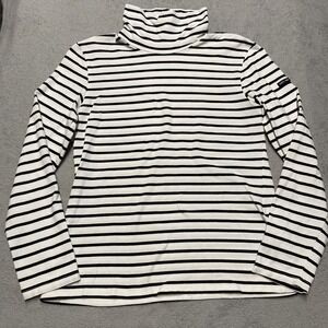 Saint James For J Crew Top Womens Small Striped Turtleneck Pullover France